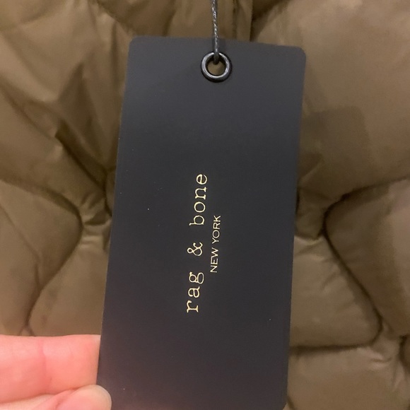 NWT Rag & Bone Rudy Quilted Down Jacket - Picture 7 of 9